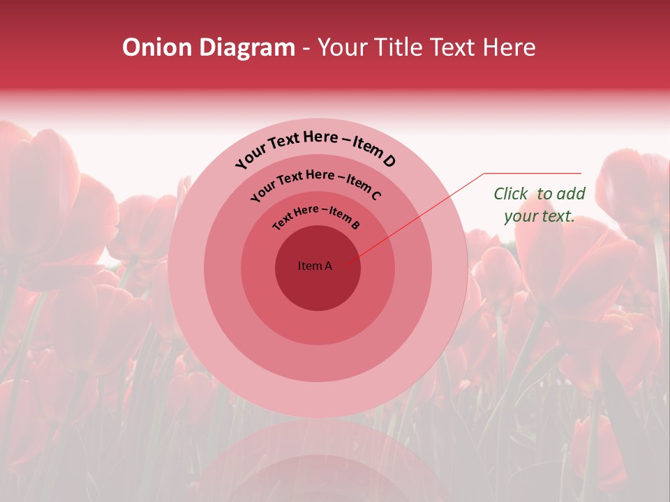 Bright Orange Background PowerPoint Template