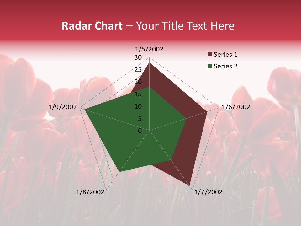 Bright Orange Background PowerPoint Template