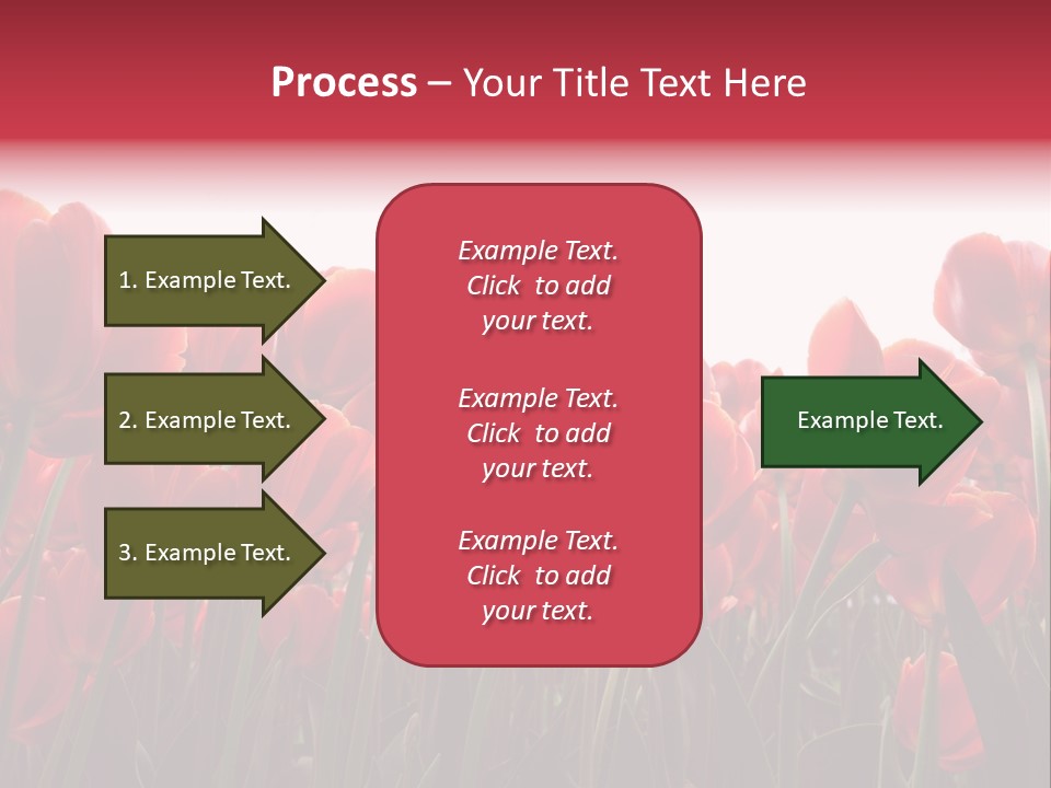 Bright Orange Background PowerPoint Template