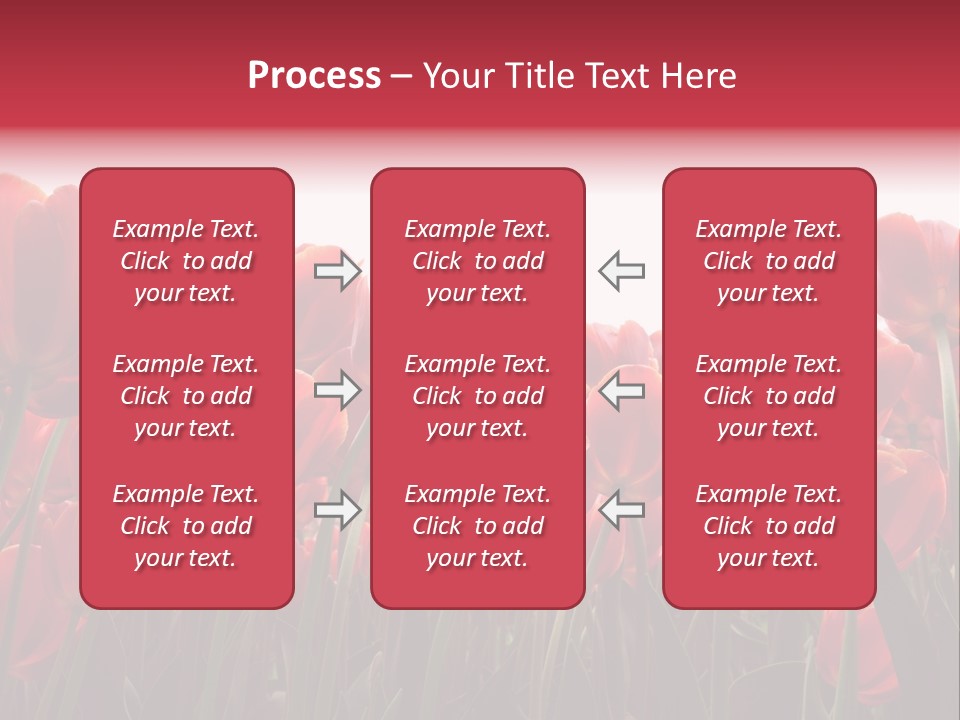 Bright Orange Background PowerPoint Template