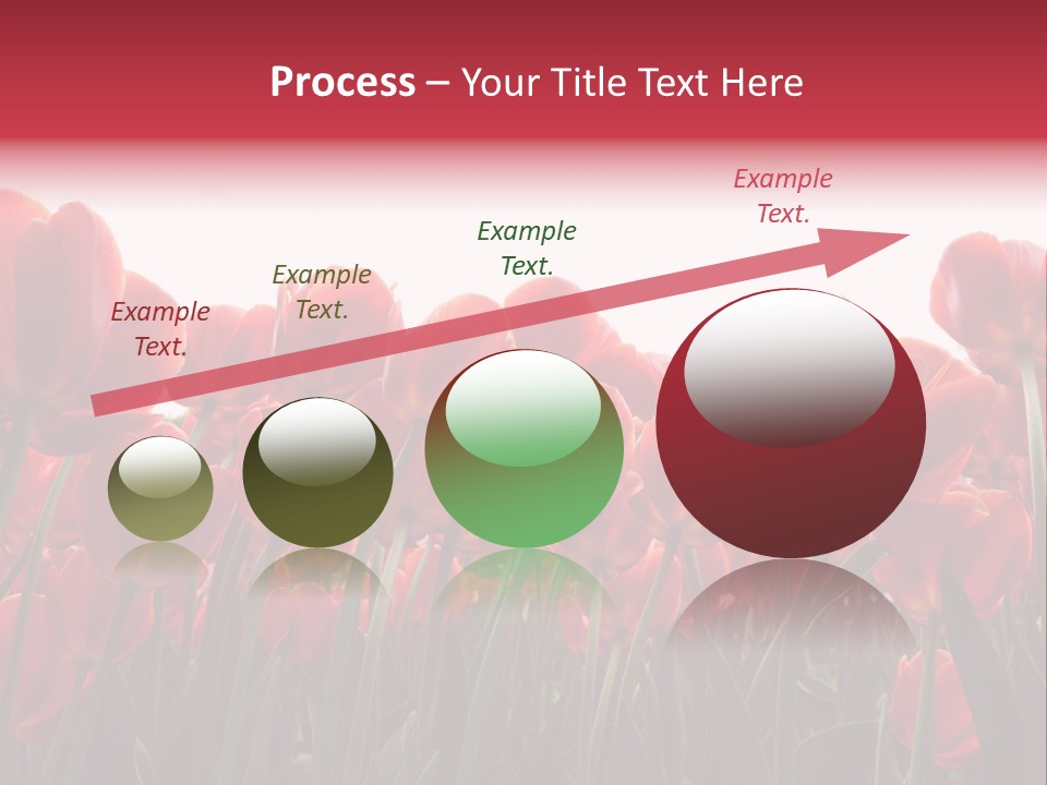 Bright Orange Background PowerPoint Template