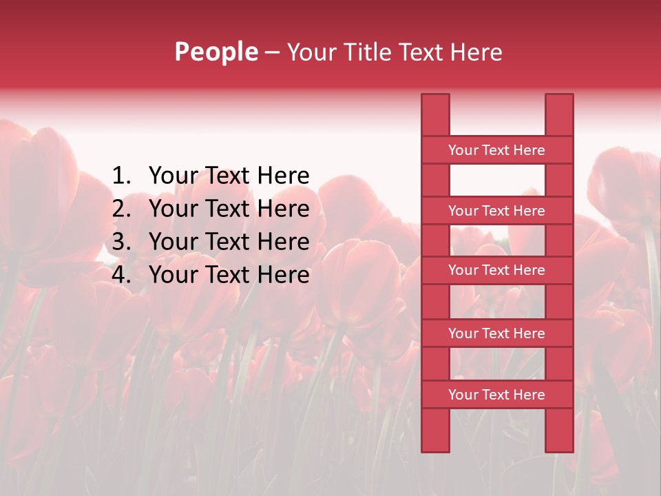 Bright Orange Background PowerPoint Template