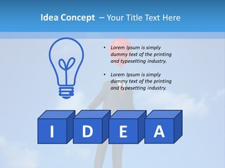 Knowledge Idea Occupation PowerPoint Template