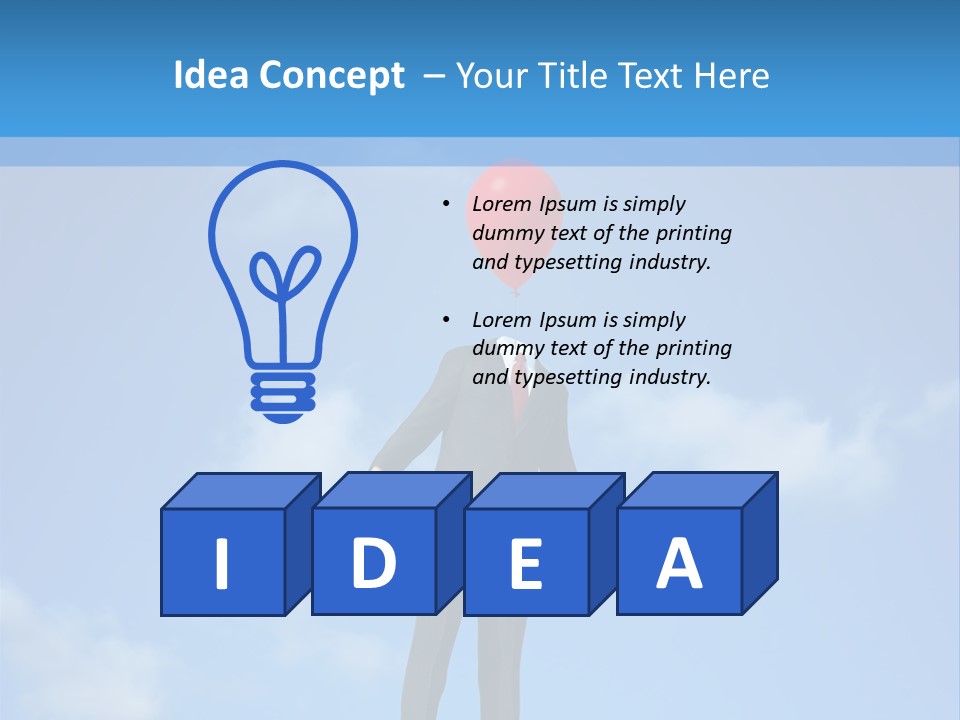 Knowledge Idea Occupation PowerPoint Template