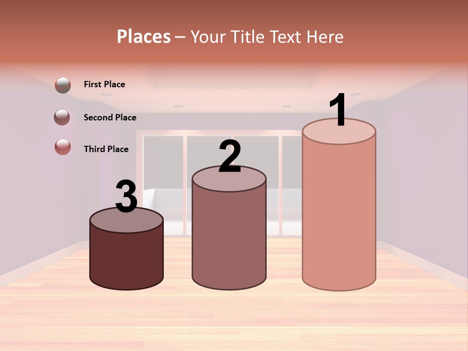 Flat White Tile PowerPoint Template