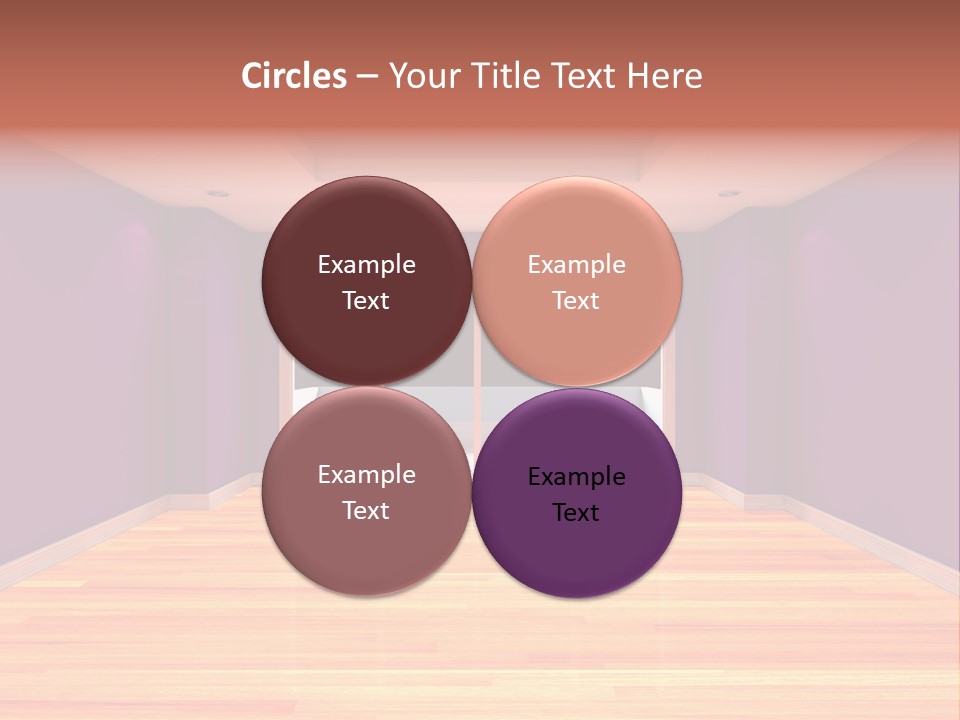 Flat White Tile PowerPoint Template