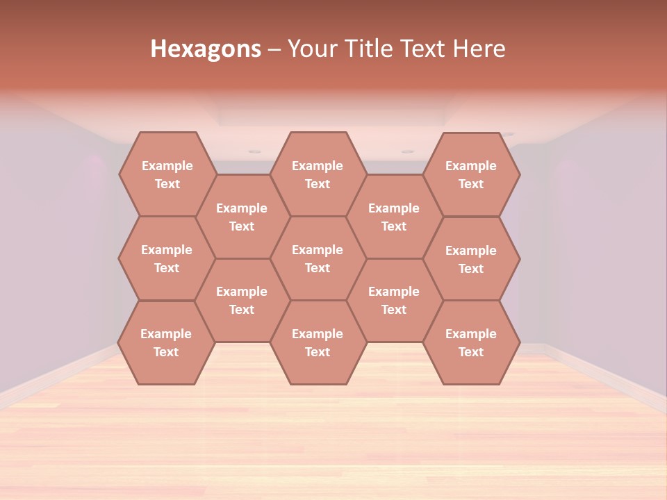 Flat White Tile PowerPoint Template