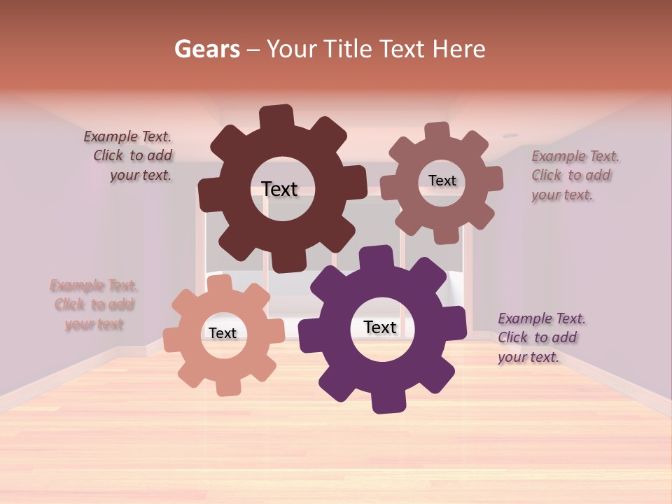 Flat White Tile PowerPoint Template