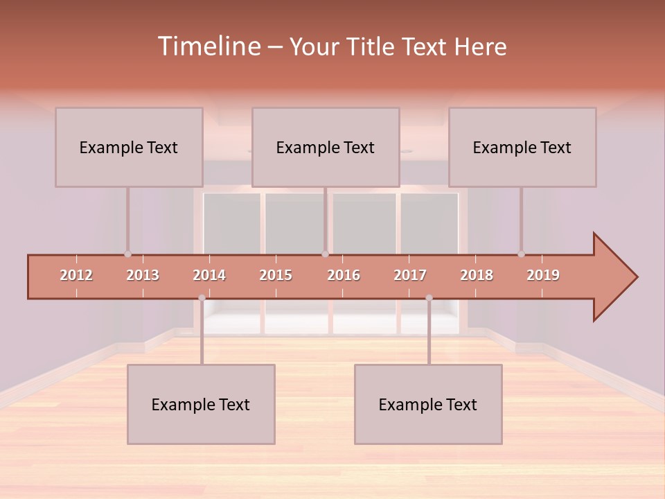 Flat White Tile PowerPoint Template