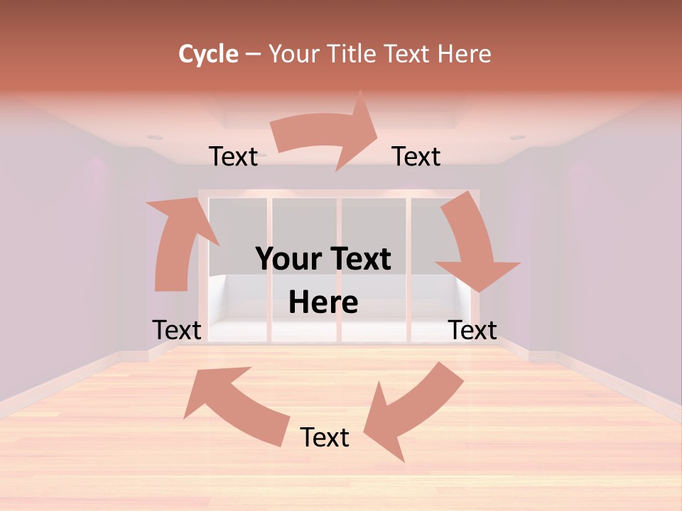 Flat White Tile PowerPoint Template