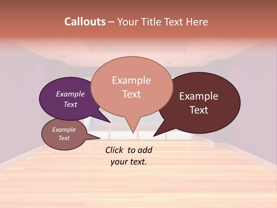 Flat White Tile PowerPoint Template