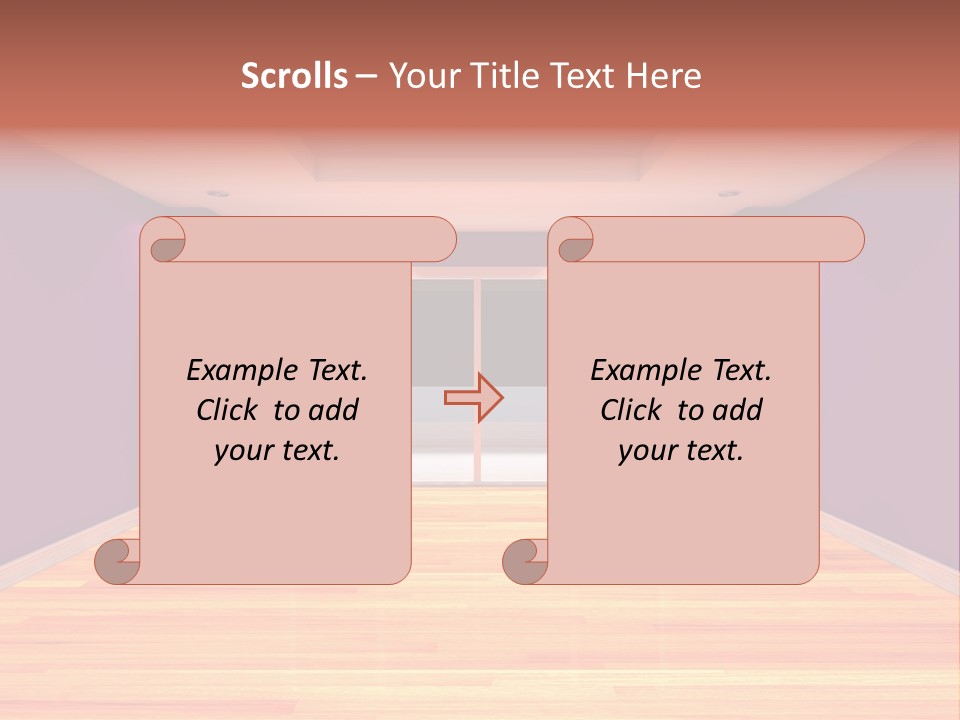 Flat White Tile PowerPoint Template
