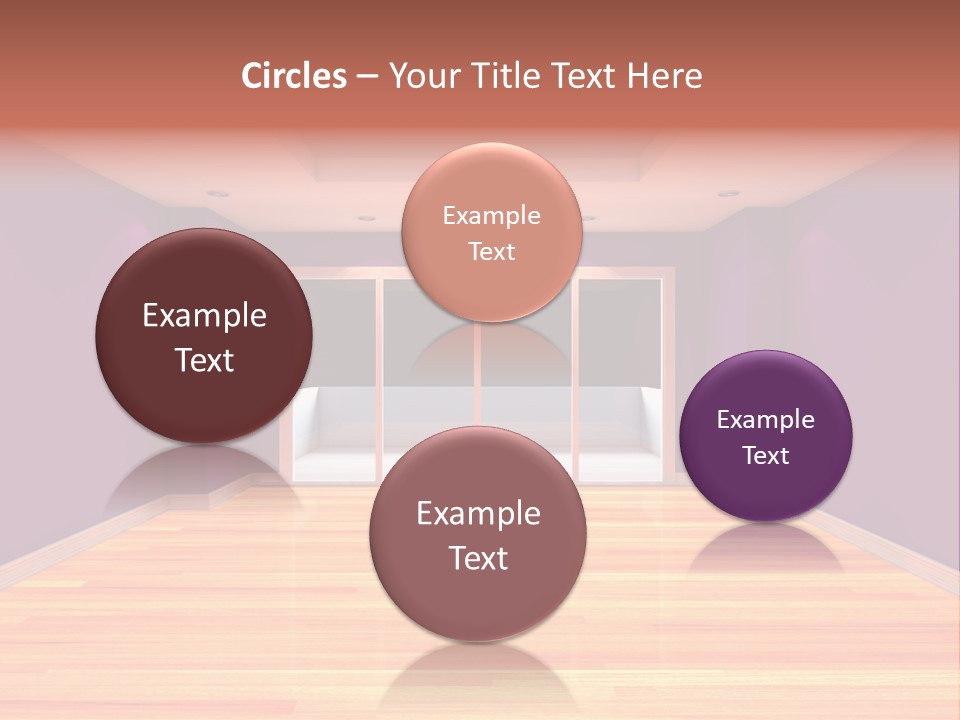 Flat White Tile PowerPoint Template