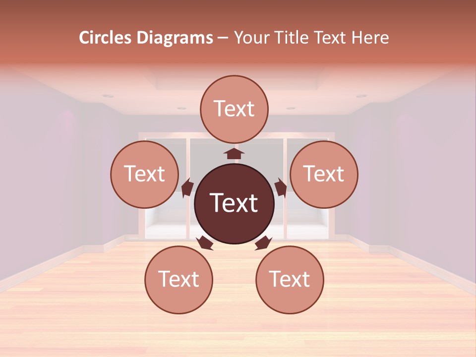 Flat White Tile PowerPoint Template