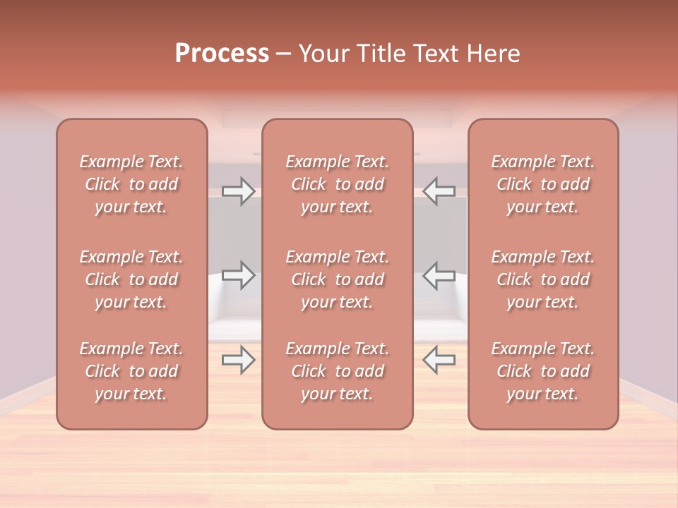 Flat White Tile PowerPoint Template