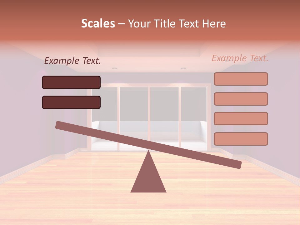 Flat White Tile PowerPoint Template