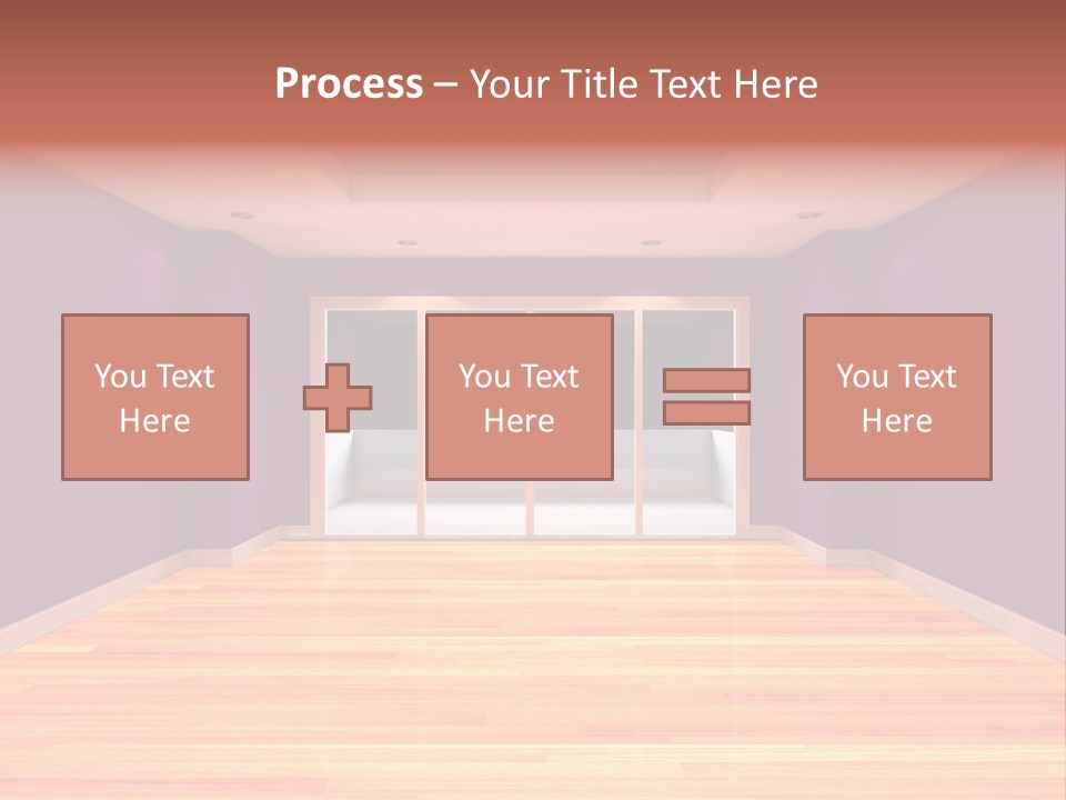 Flat White Tile PowerPoint Template