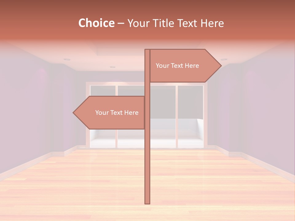 Flat White Tile PowerPoint Template