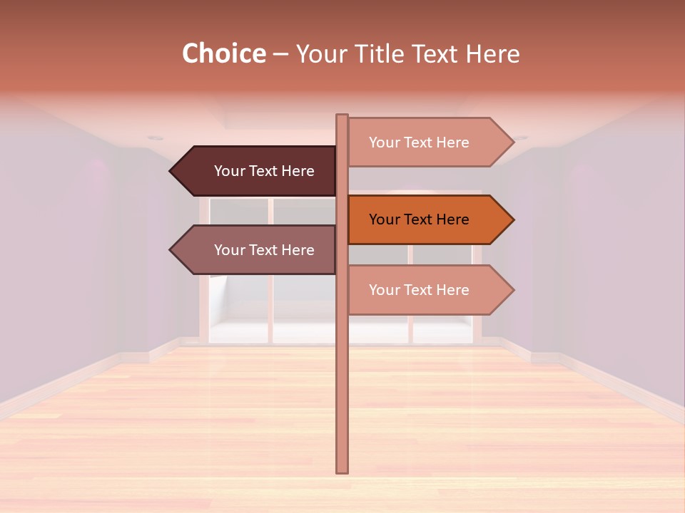 Flat White Tile PowerPoint Template