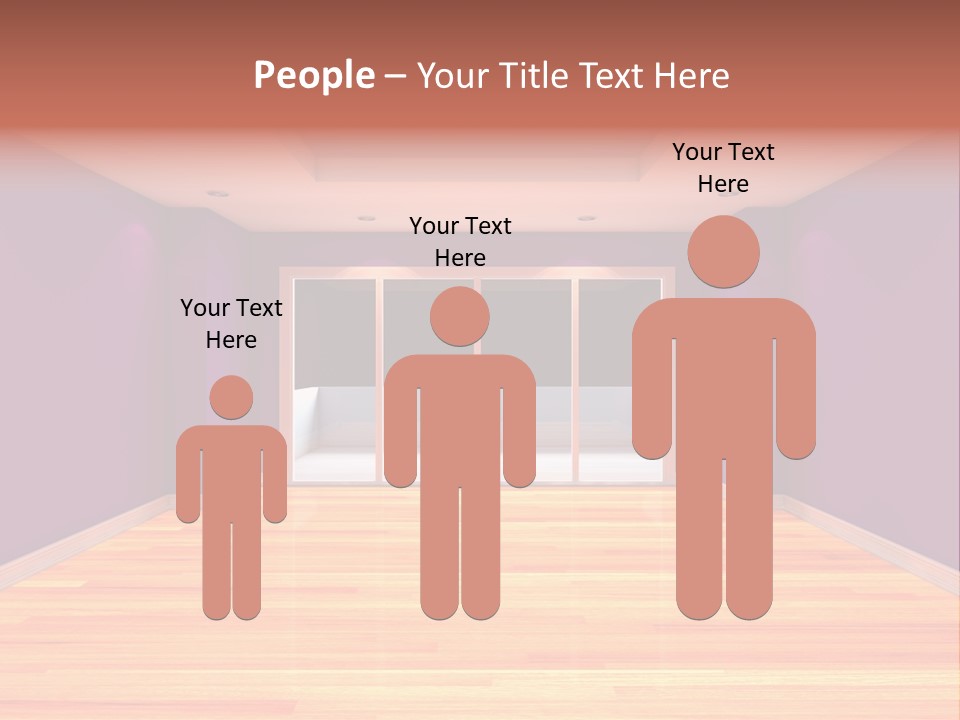 Flat White Tile PowerPoint Template