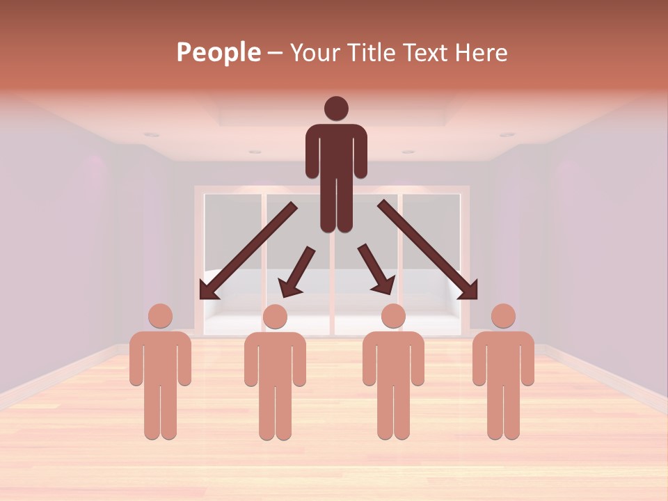 Flat White Tile PowerPoint Template