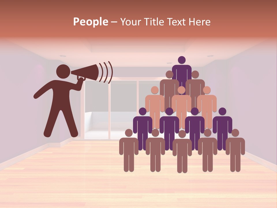 Flat White Tile PowerPoint Template