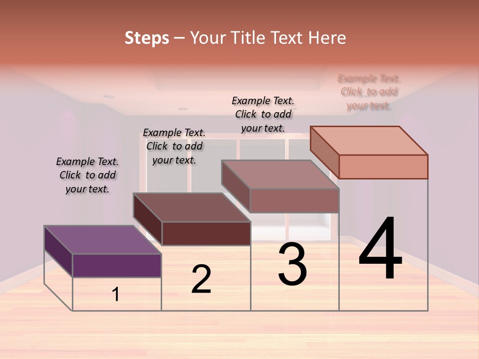 Flat White Tile PowerPoint Template