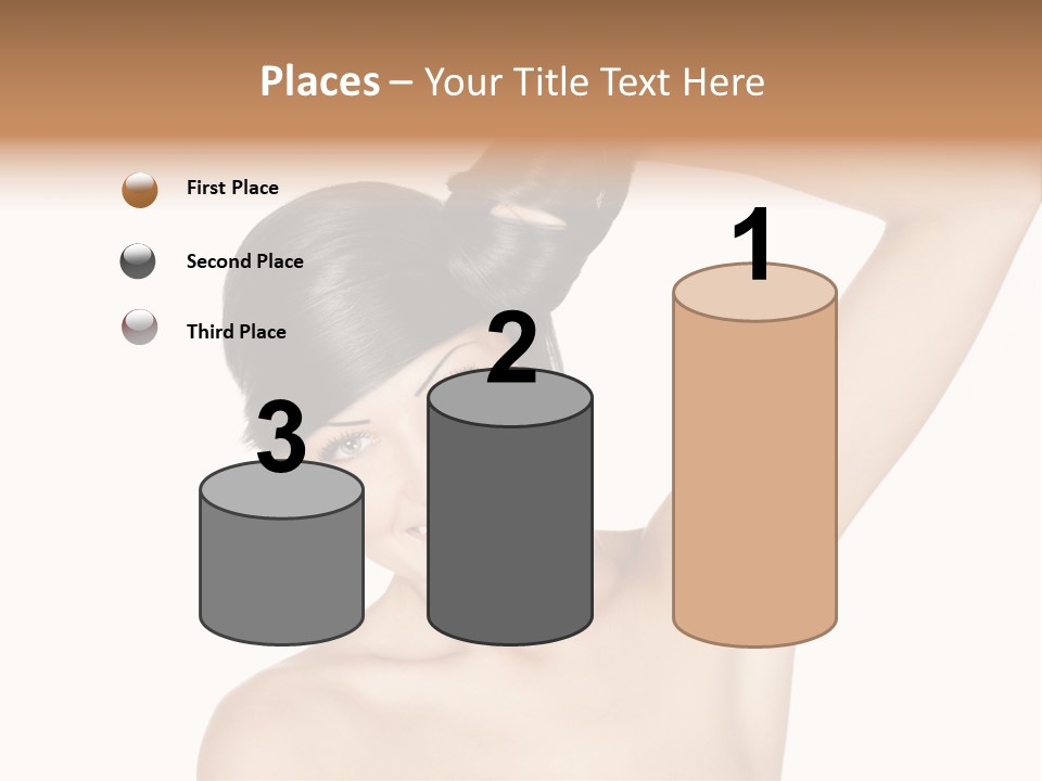 Style Girl Brown PowerPoint Template