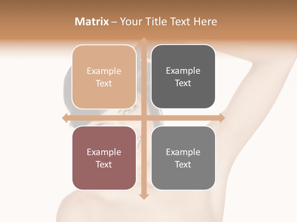 Style Girl Brown PowerPoint Template