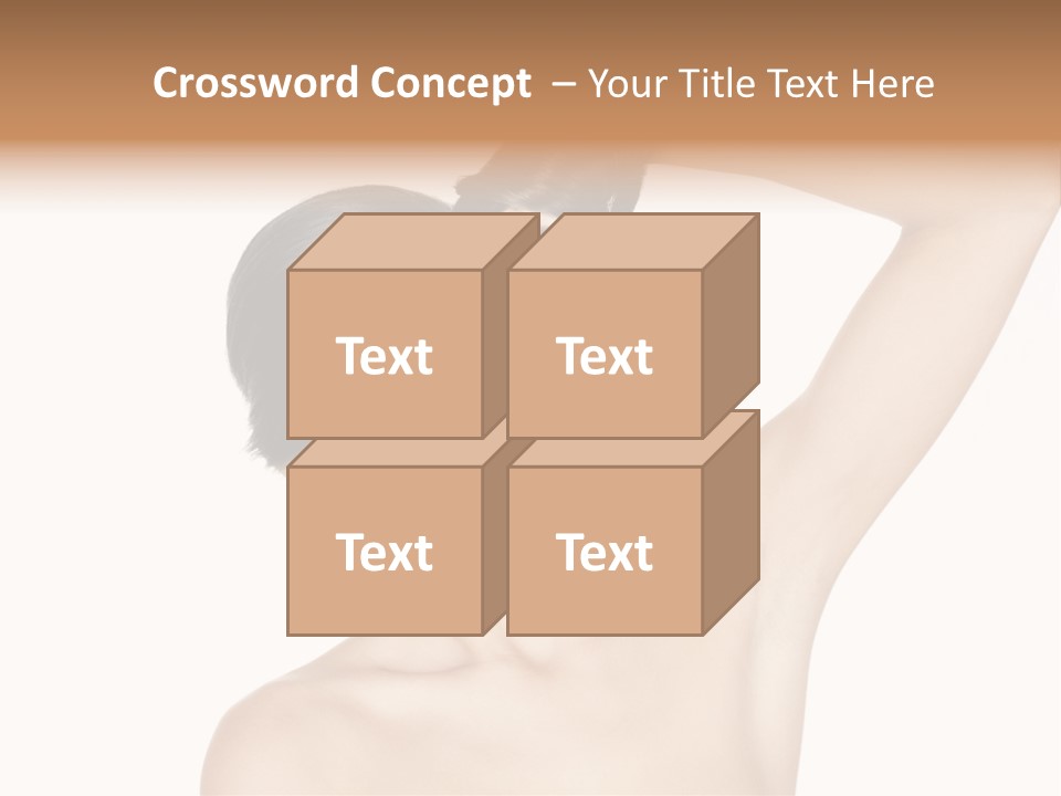 Style Girl Brown PowerPoint Template