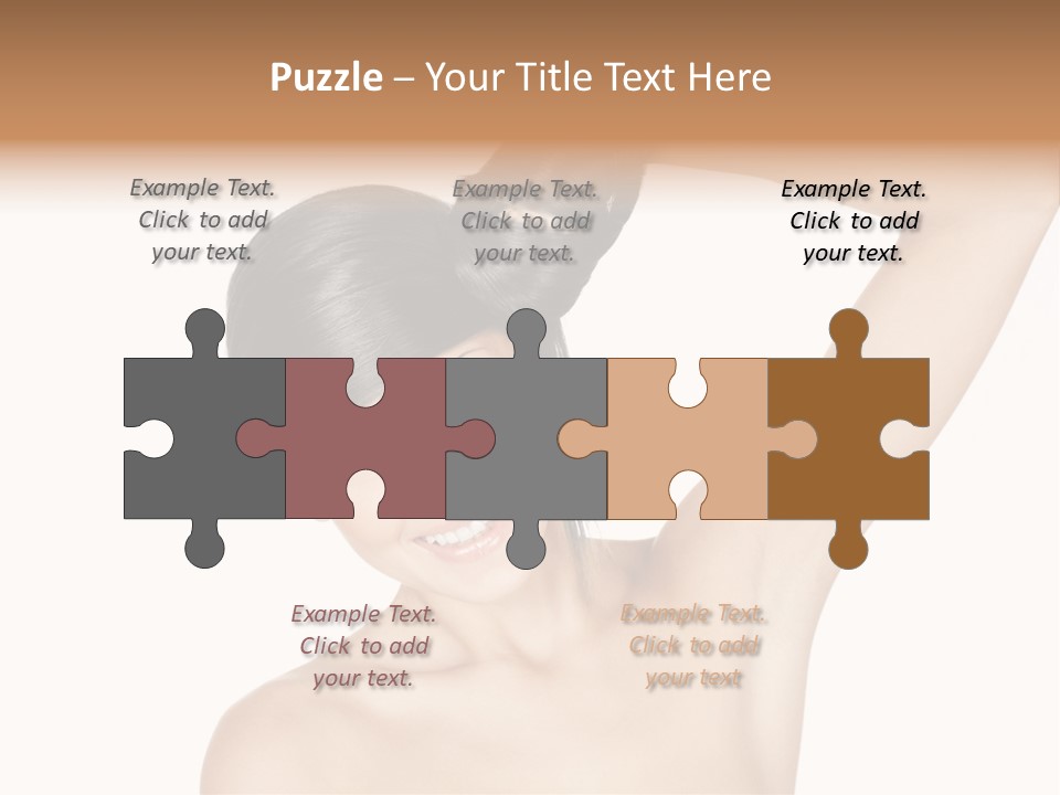 Style Girl Brown PowerPoint Template