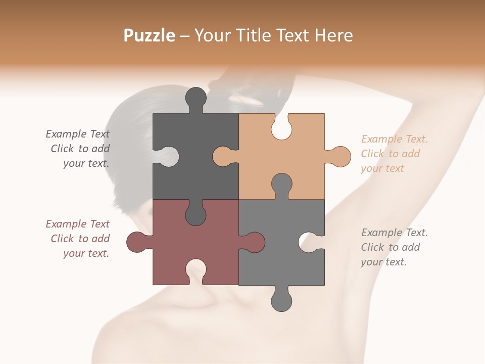 Style Girl Brown PowerPoint Template