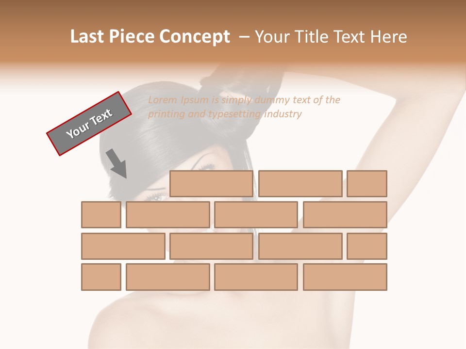 Style Girl Brown PowerPoint Template