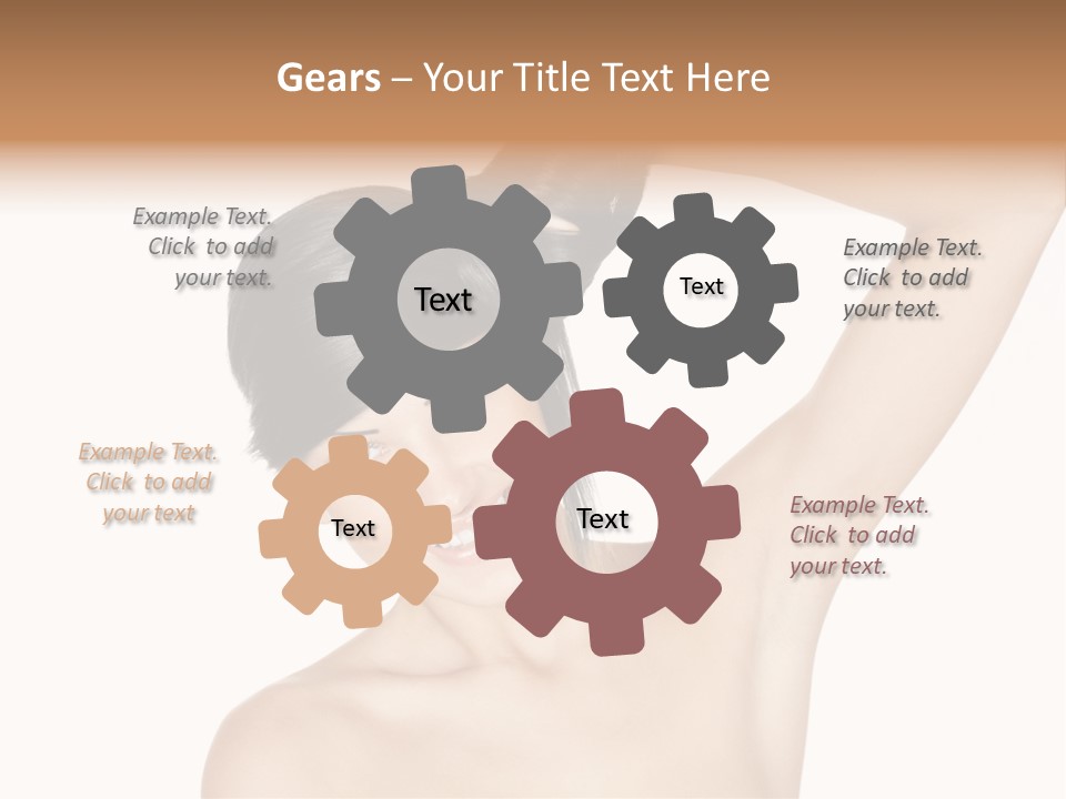 Style Girl Brown PowerPoint Template