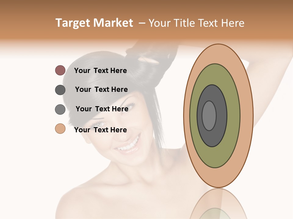 Style Girl Brown PowerPoint Template