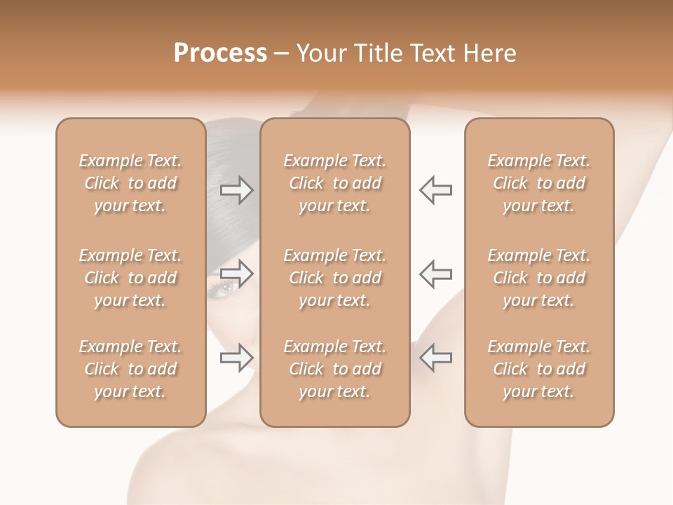 Style Girl Brown PowerPoint Template