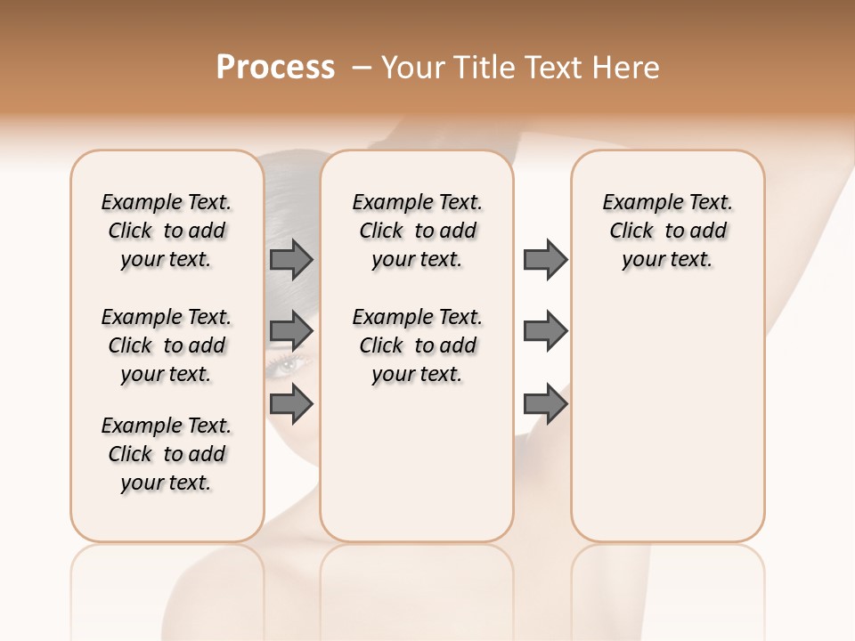 Style Girl Brown PowerPoint Template