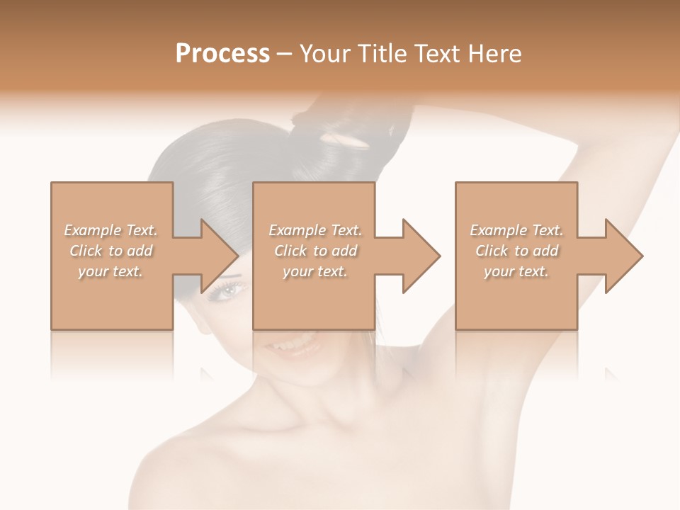 Style Girl Brown PowerPoint Template