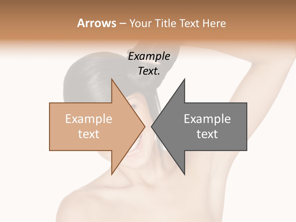 Style Girl Brown PowerPoint Template