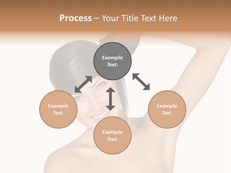 Style Girl Brown PowerPoint Template