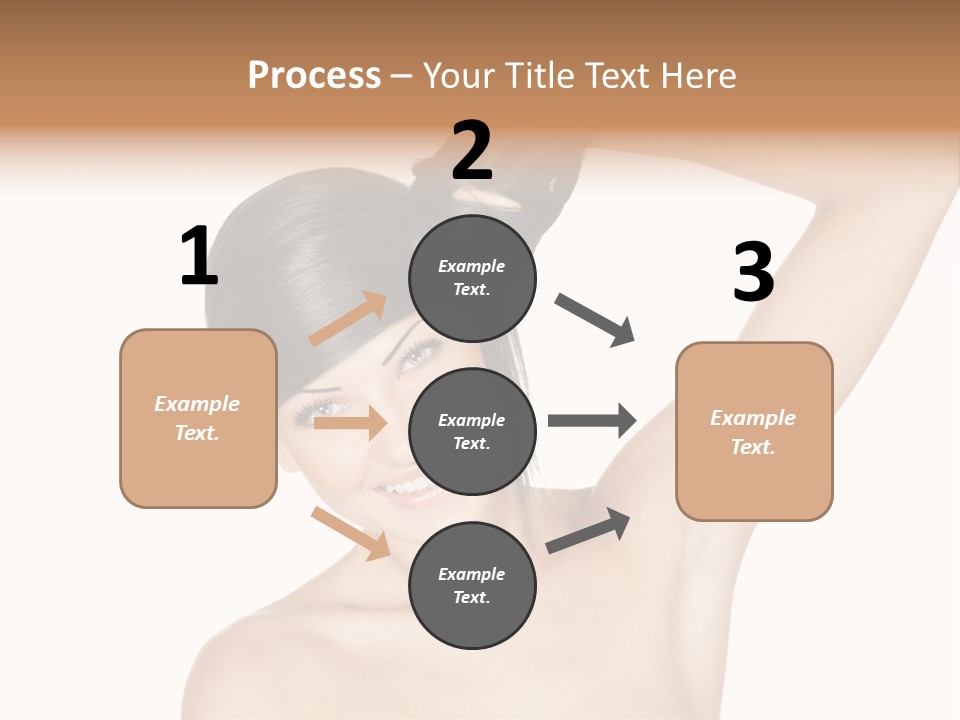 Style Girl Brown PowerPoint Template