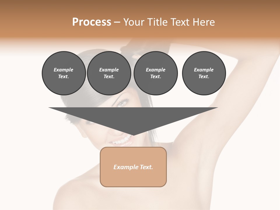 Style Girl Brown PowerPoint Template