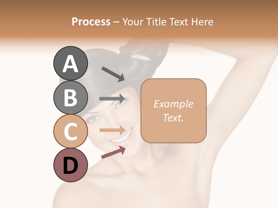 Style Girl Brown PowerPoint Template