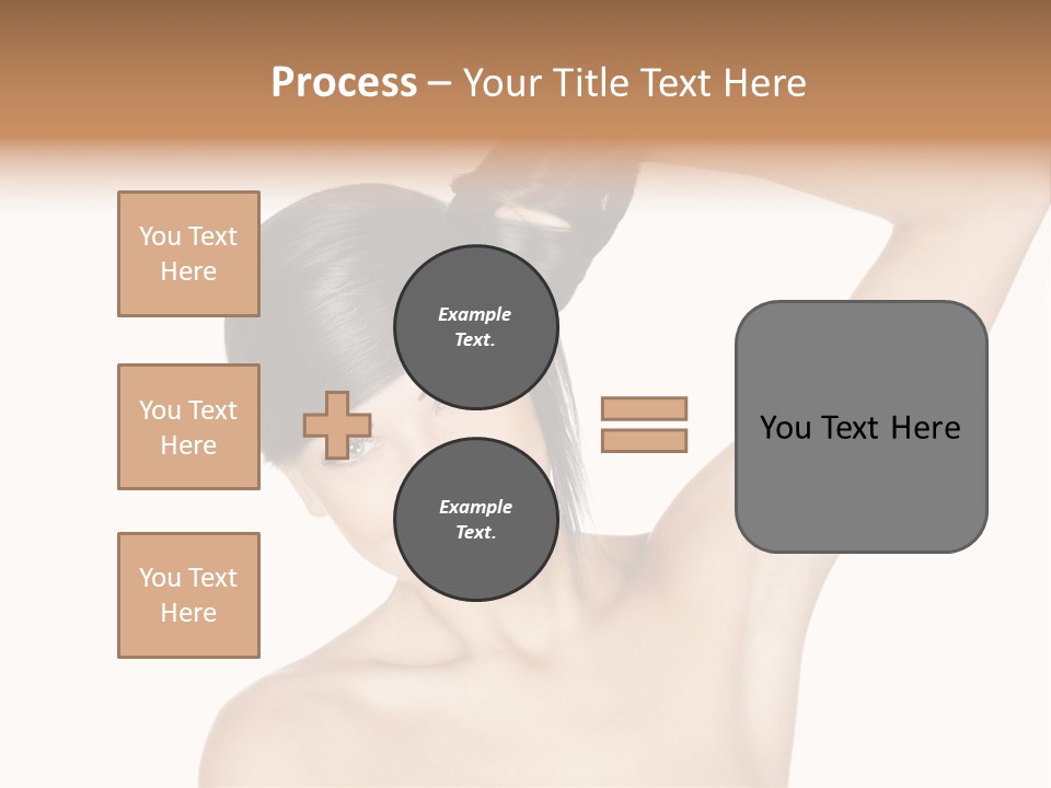 Style Girl Brown PowerPoint Template