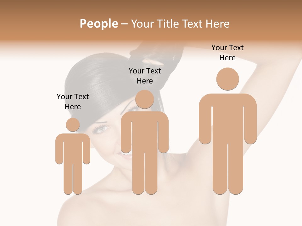 Style Girl Brown PowerPoint Template