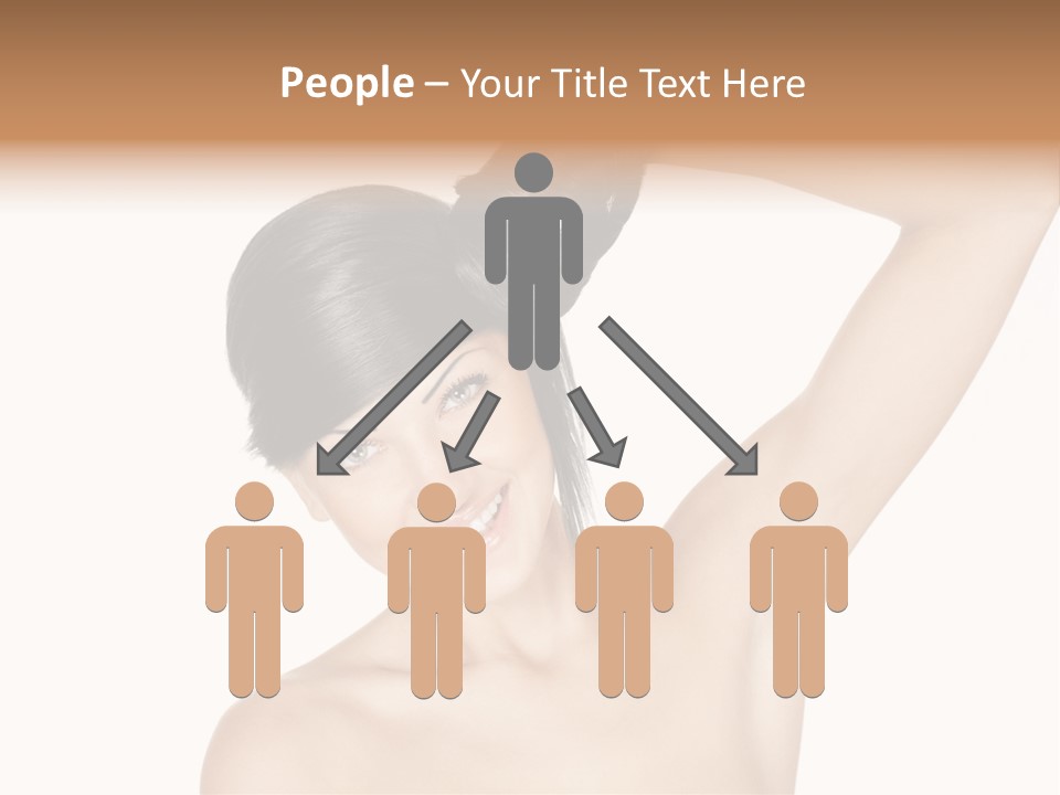 Style Girl Brown PowerPoint Template