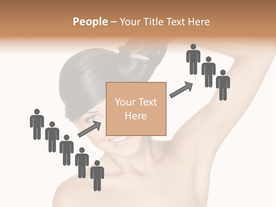 Style Girl Brown PowerPoint Template