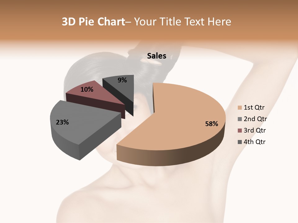 Style Girl Brown PowerPoint Template