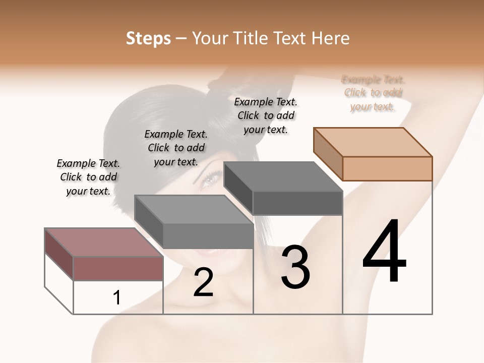 Style Girl Brown PowerPoint Template