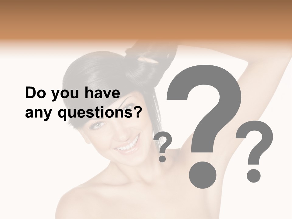 Style Girl Brown PowerPoint Template